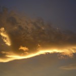 Sonnenuntergang...